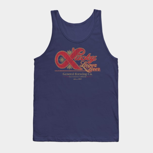 Lucky Lager San Francisco Tank Top by JCD666